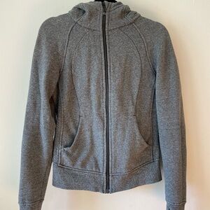 Lululemon Full Zip Hoodie in Gray Size 4